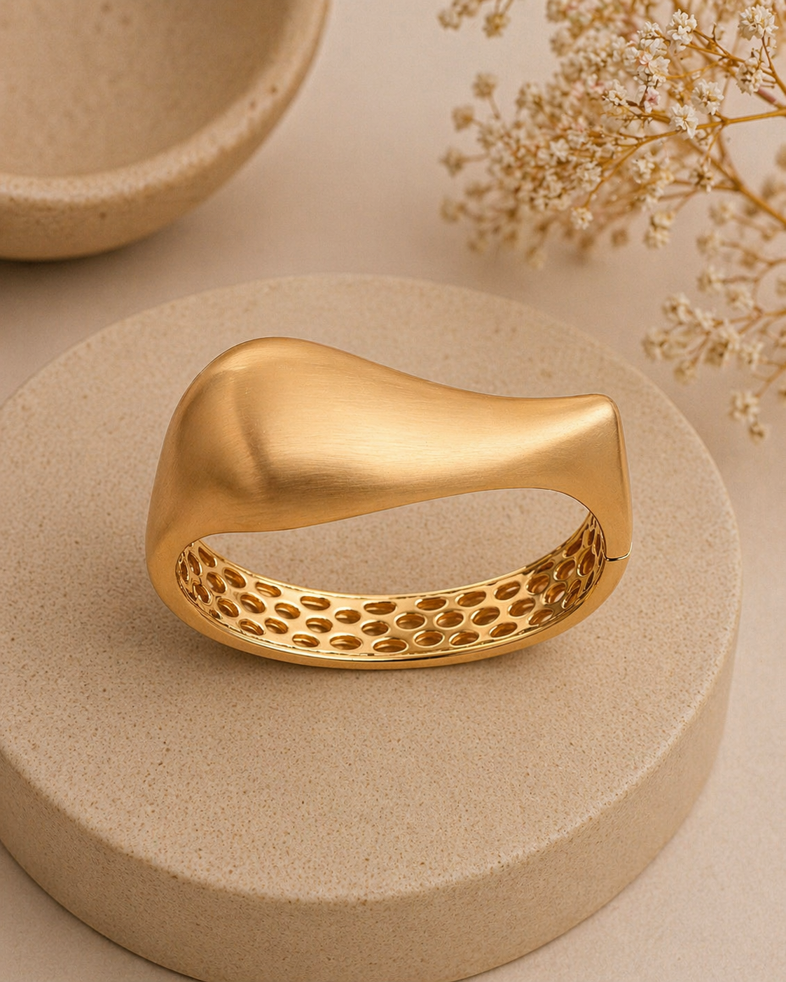 Bracelete Liso Acetinado