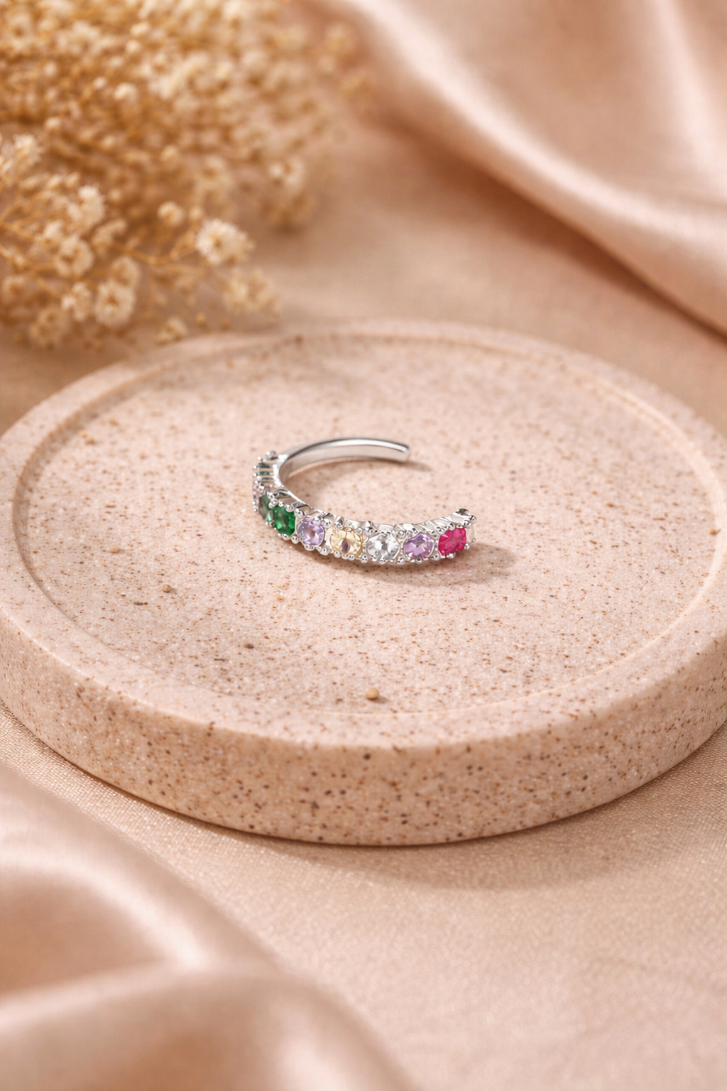 Piercing Fake Cravejado Colorido