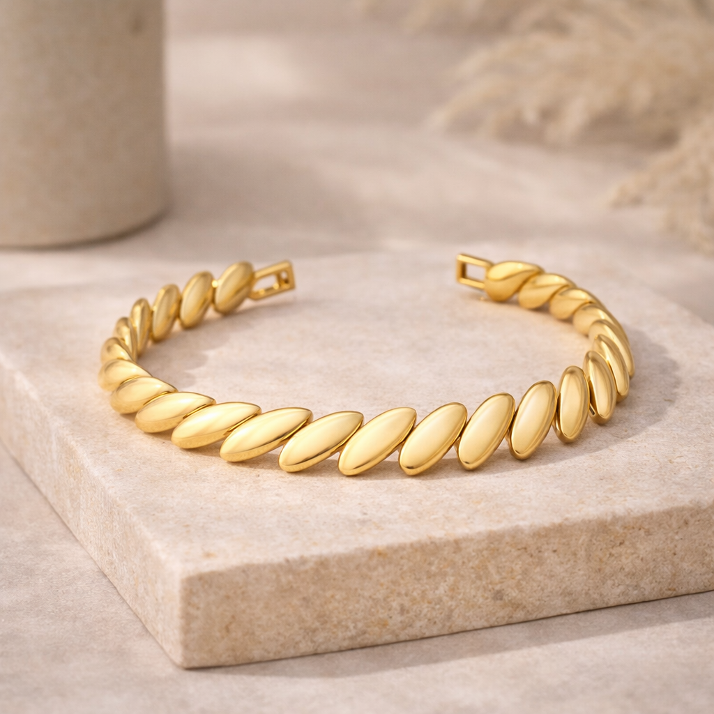 Pulseira Elos Ovais
